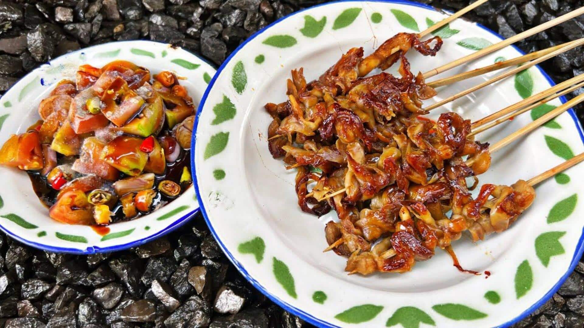 Mencicipi Keunikan Sate Sayuran di Indonesia