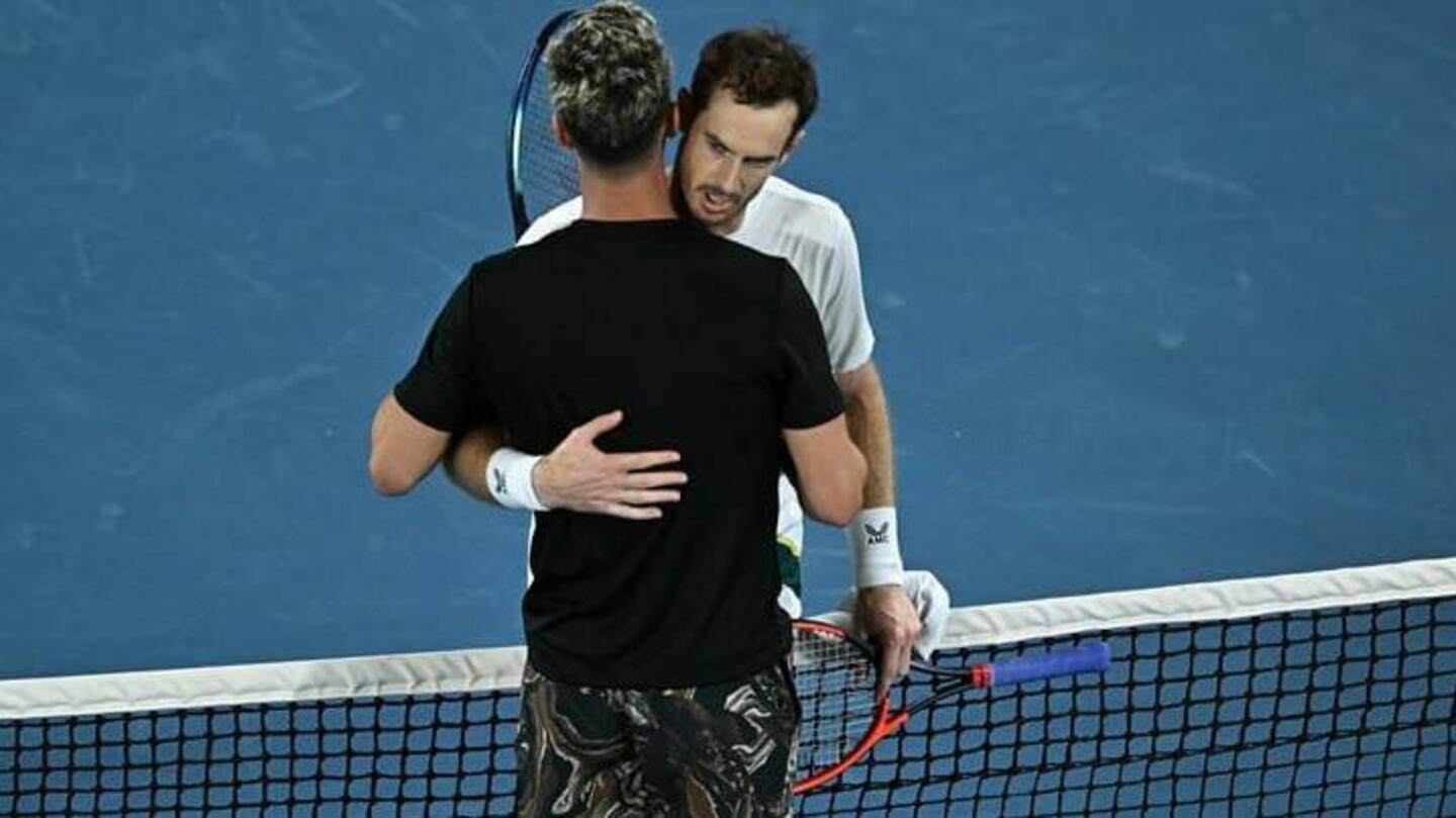 Andy Murray mengalahkan Thanasi Kokkinakis dalam pertandingan terlama kedua di Australia Terbuka