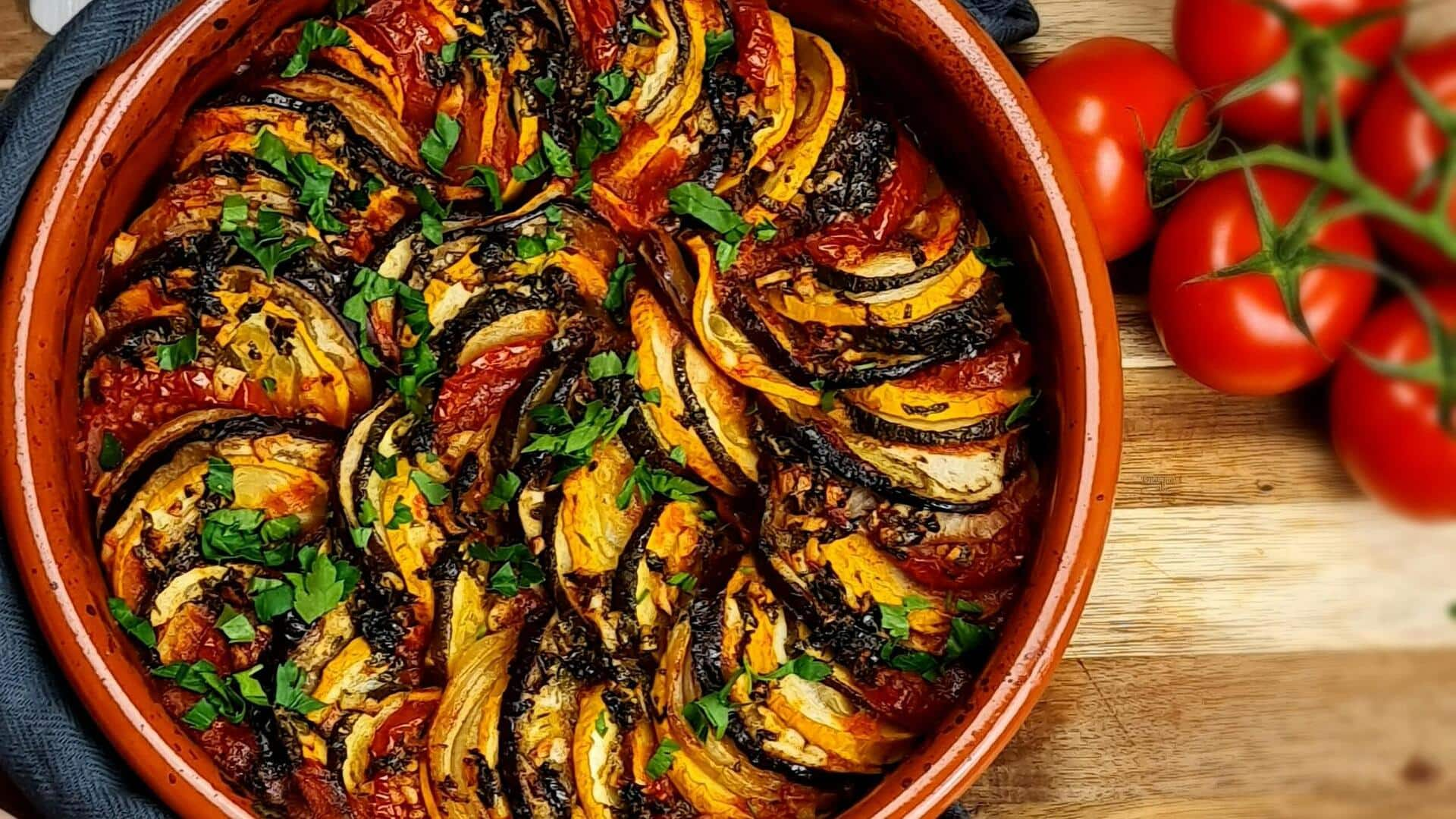 Ratatouille ala Prancis dengan Polenta: Panduan Memasak