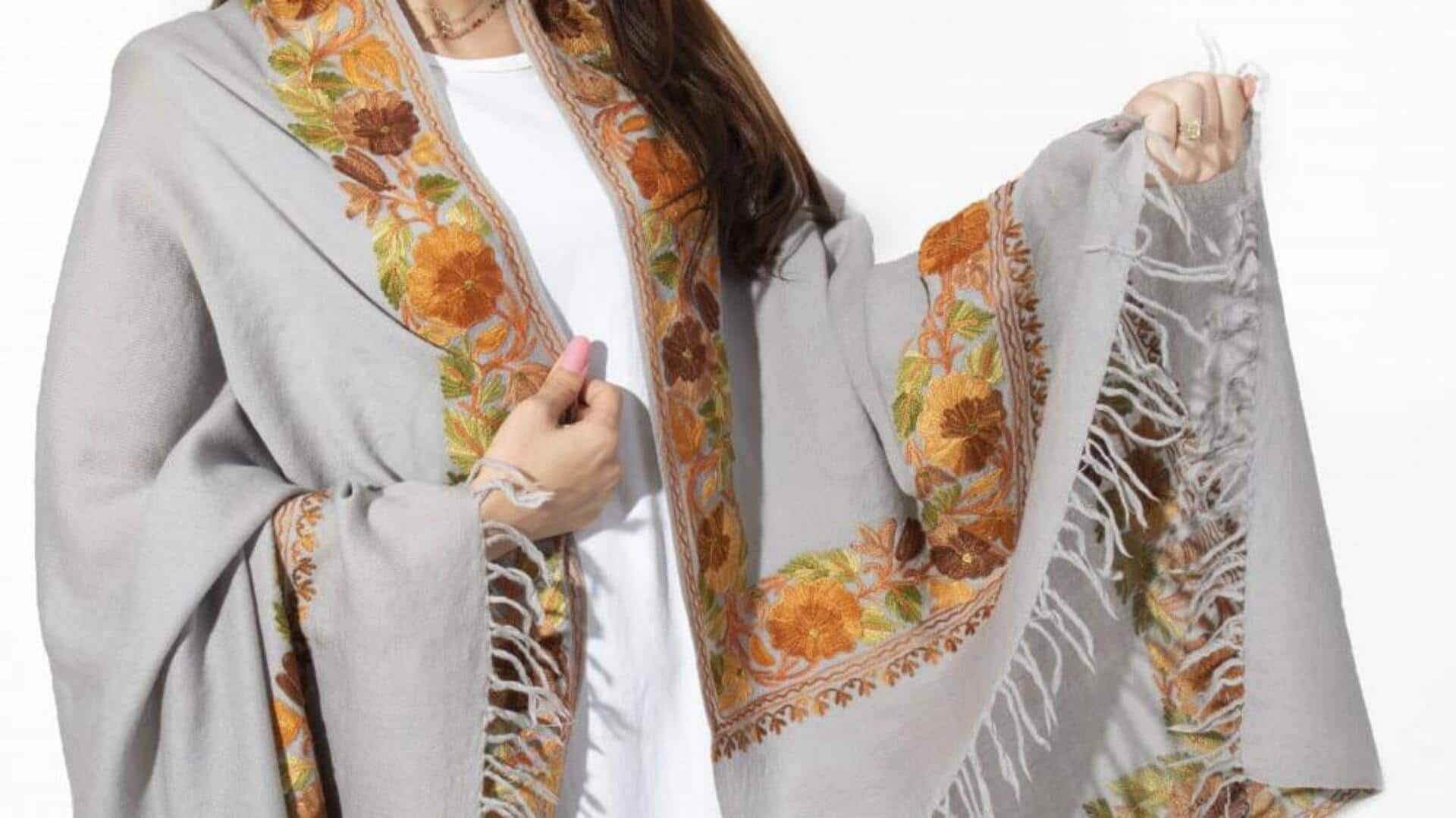 Lima cara memamerkan elegansi musim dingin dengan selendang kasmir