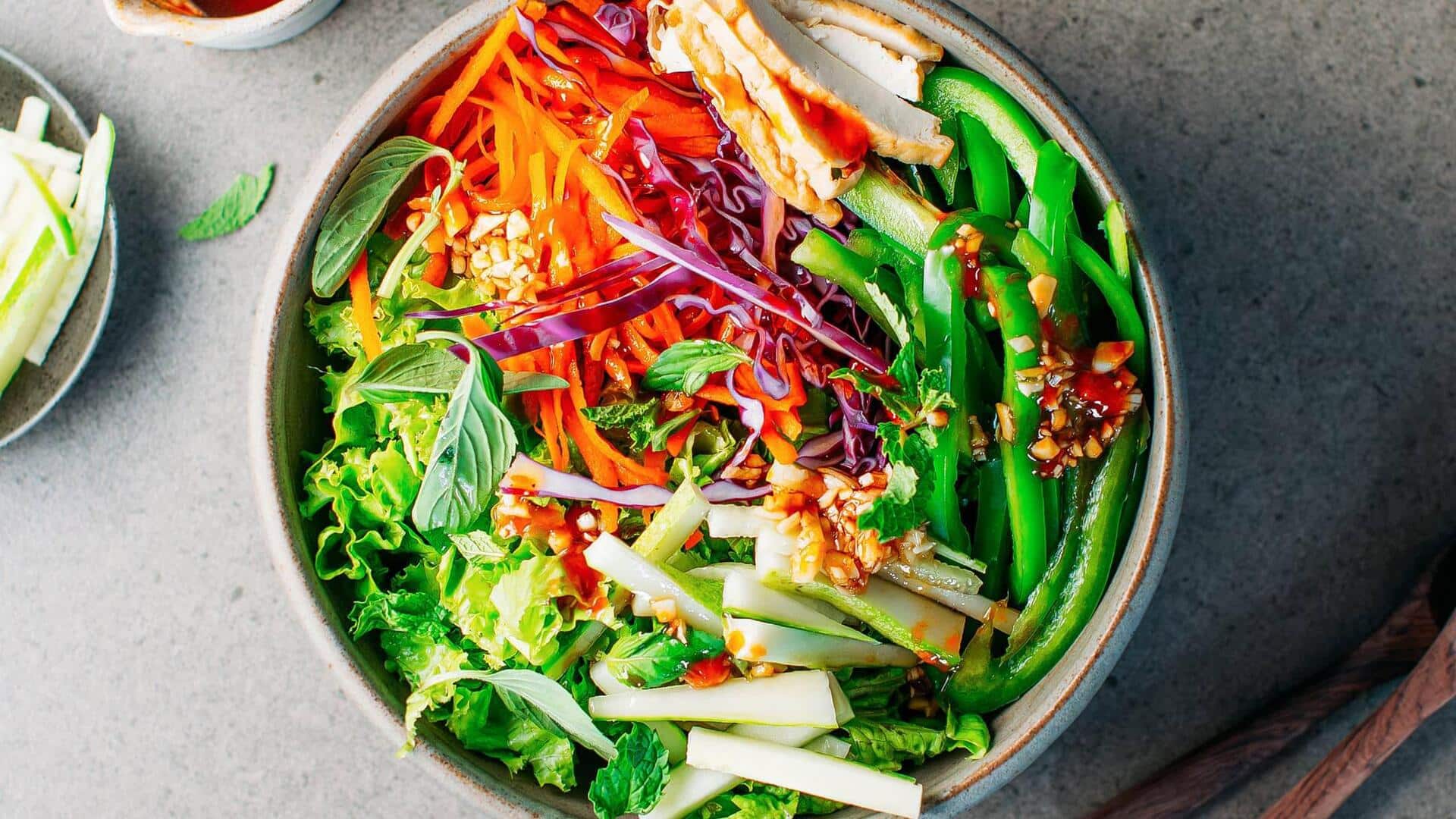 Salad Sayuran Unik untuk Hidangan Sehari-hari yang Sehat