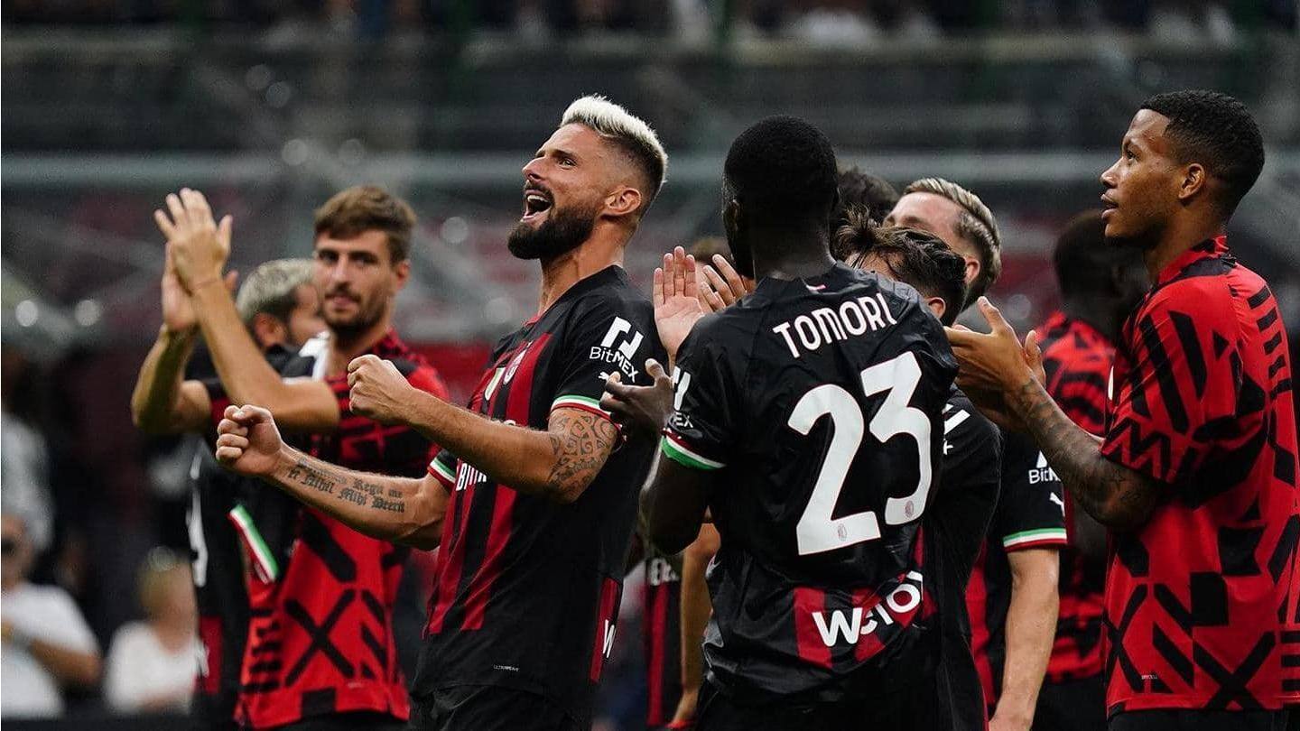 Serie A 2022-23, AC Milan mengalahkan Inter 3-2: Statistik utama