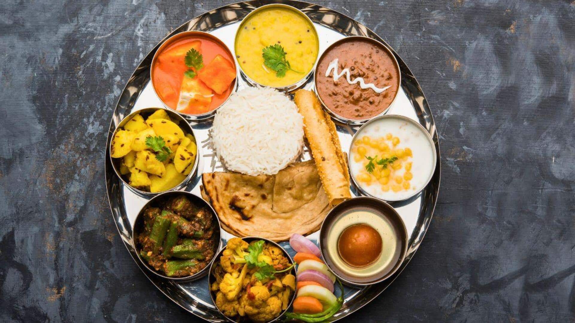 Kombinasi Thali Vegan yang bisa Anda Coba di Rumah