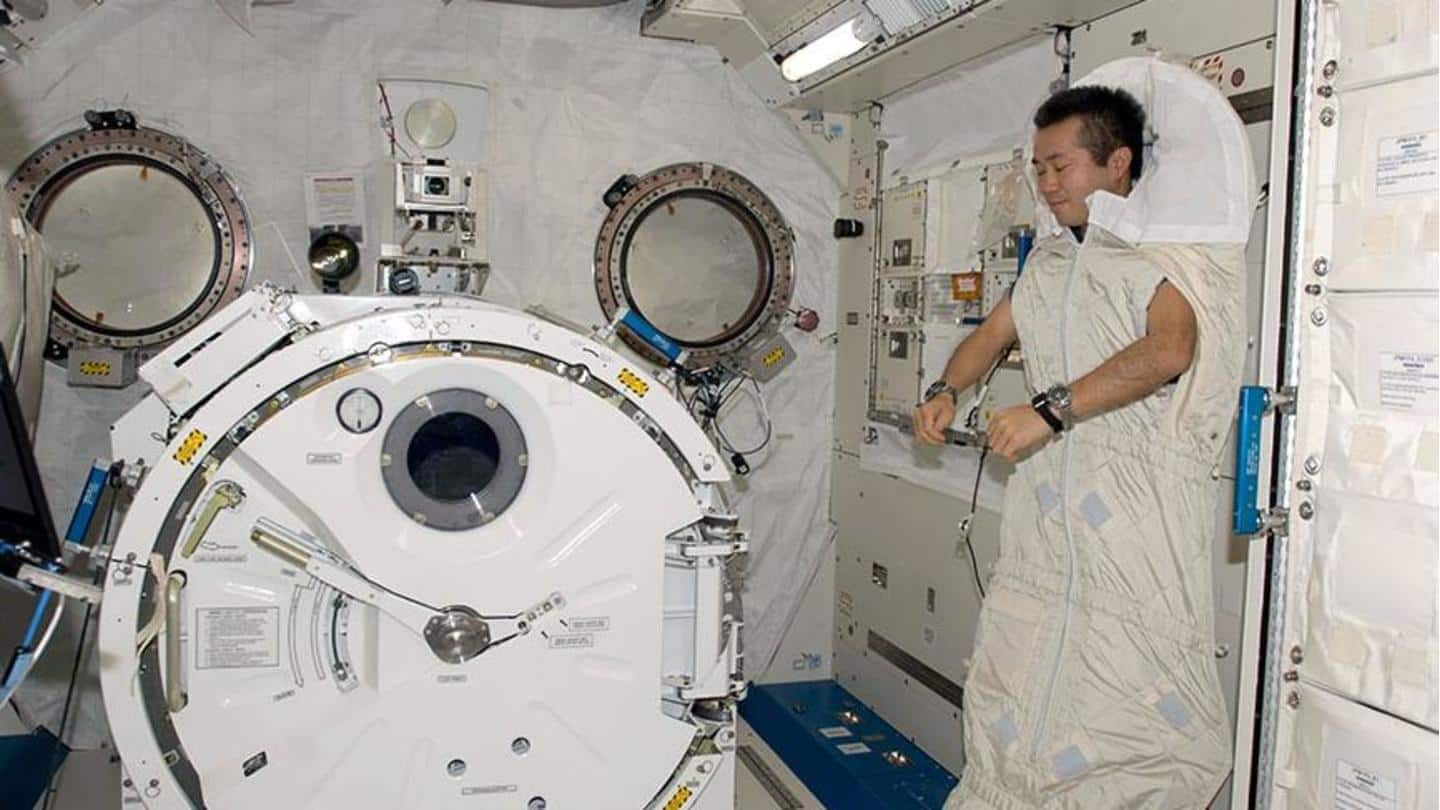 #NewsBytesExplainer: Bagaimana astronot tidur di luar angkasa di ISS?