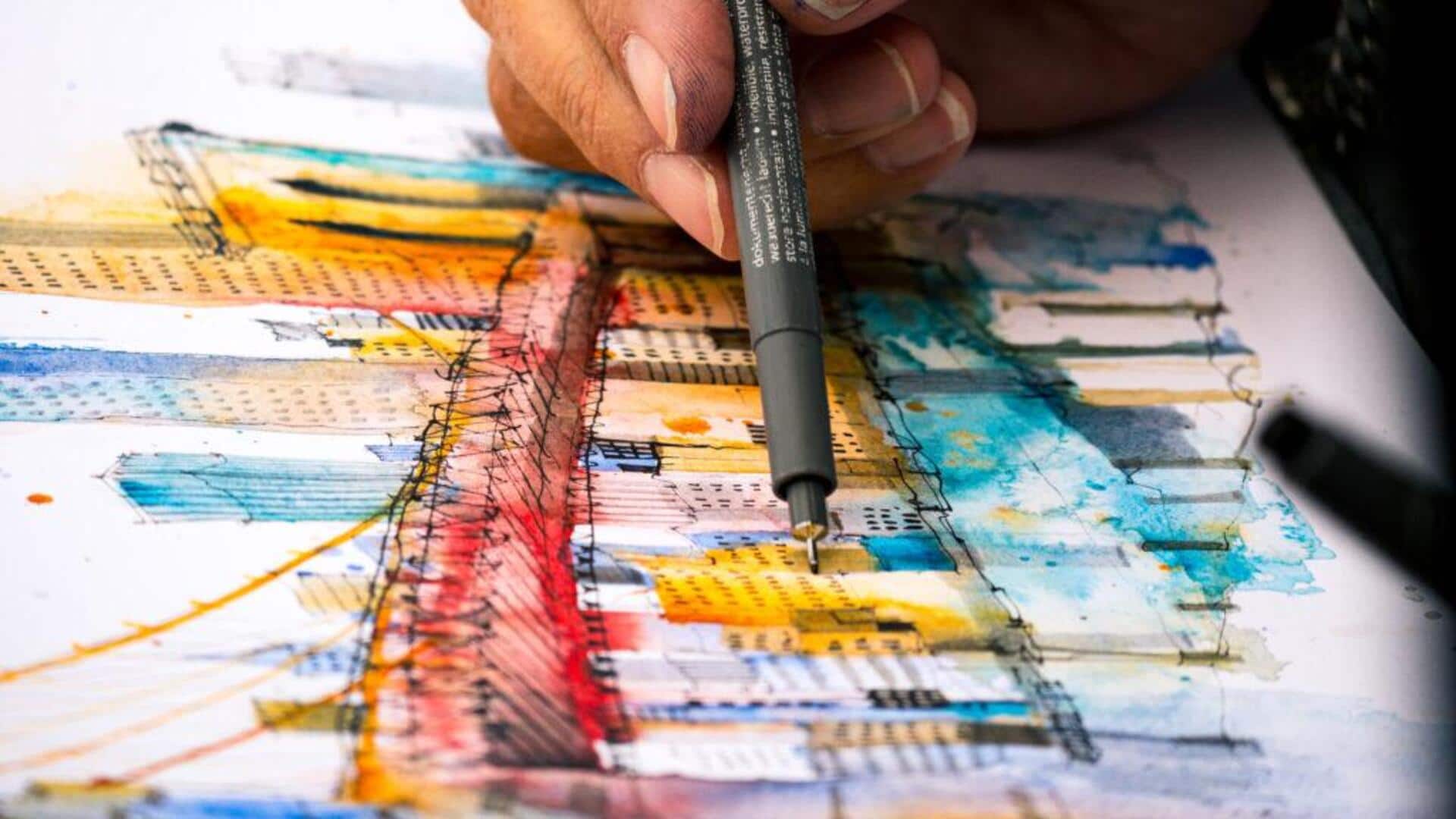 Menangkap Kehidupan Kota yang Dinamis dengan Urban Sketching