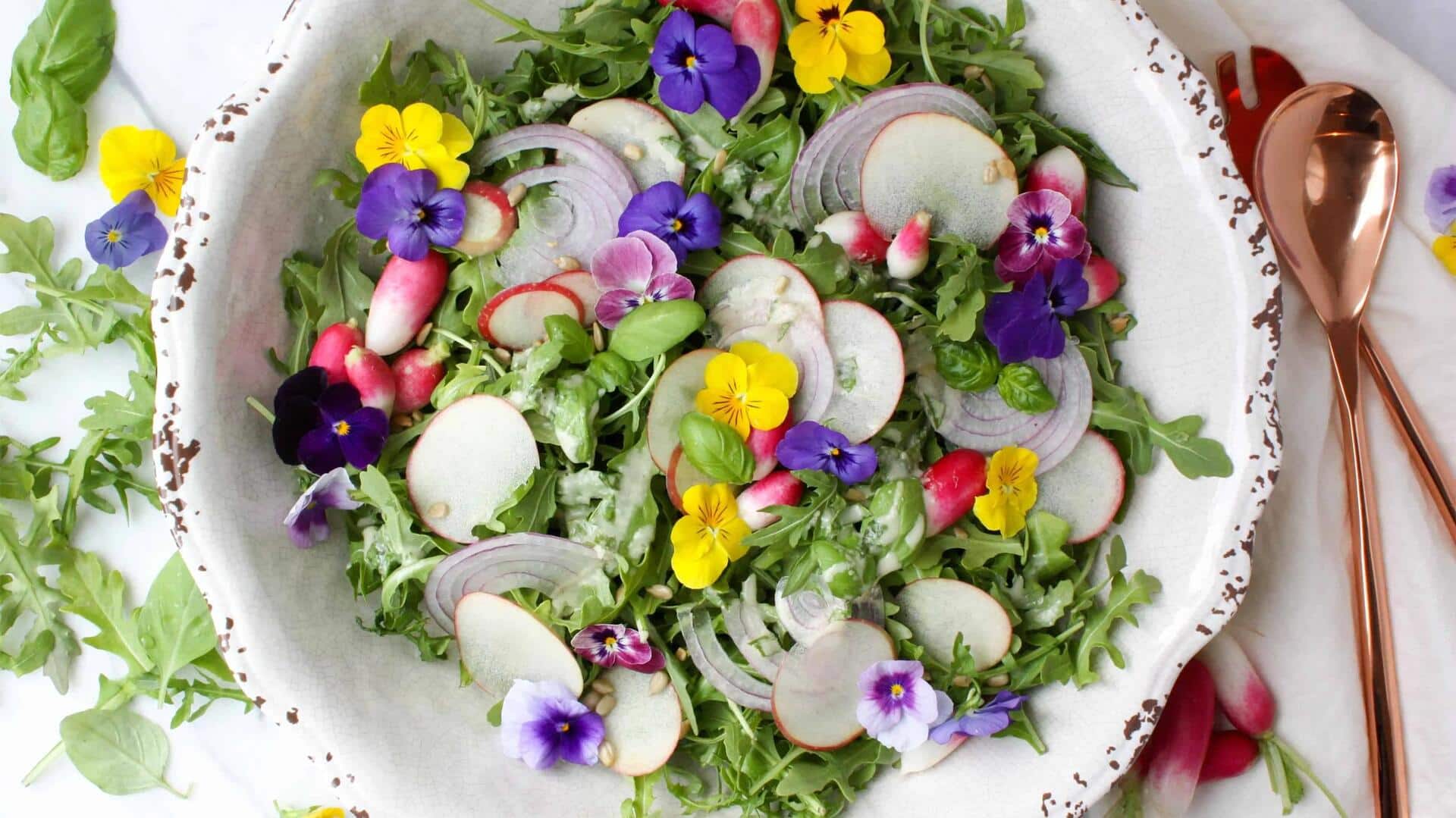 Meningkatkan Cita Rasa Hidangan dengan Bunga yang dapat Dimakan