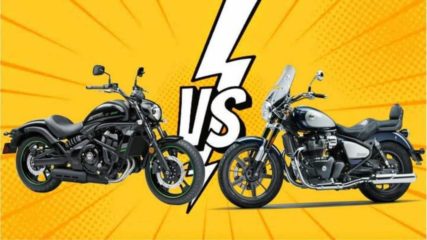 Mampukah Royal Enfield Super Meteor 650 mengalahkan Kawasaki Vulcan S?