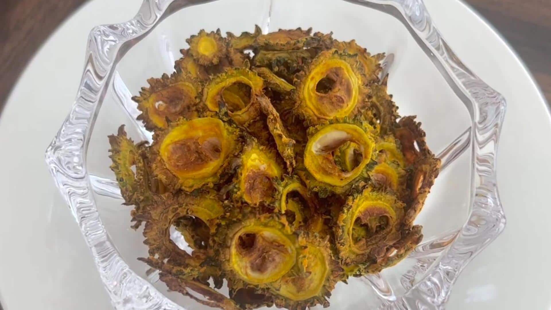 Menikmati Lima Varian Keripik Pare yang Menggugah Selera