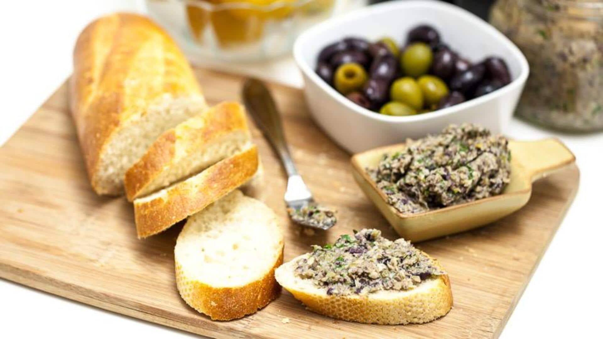 Tapenade zaitun artichoke khas pedesaan: Resep langkah demi langkah