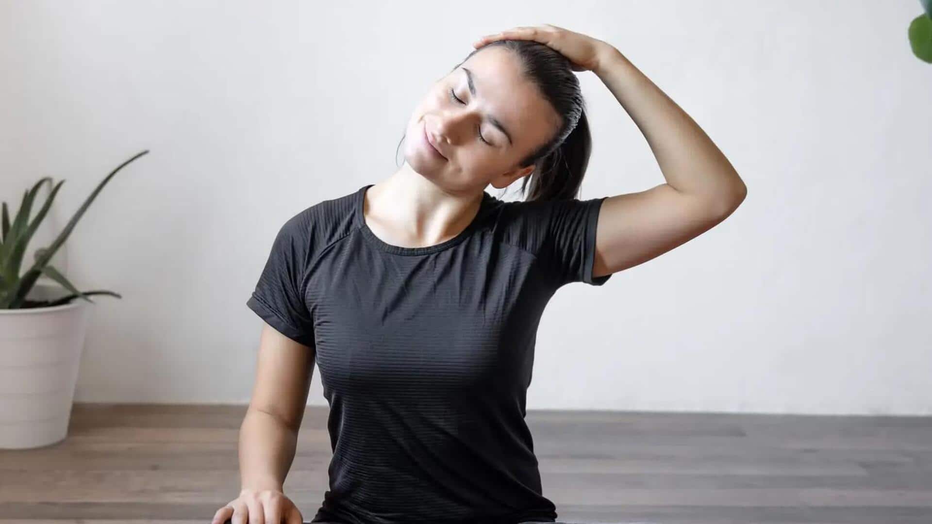 Peregangan Leher Sederhana untuk Mengurangi Ketegangan di Depan Layar