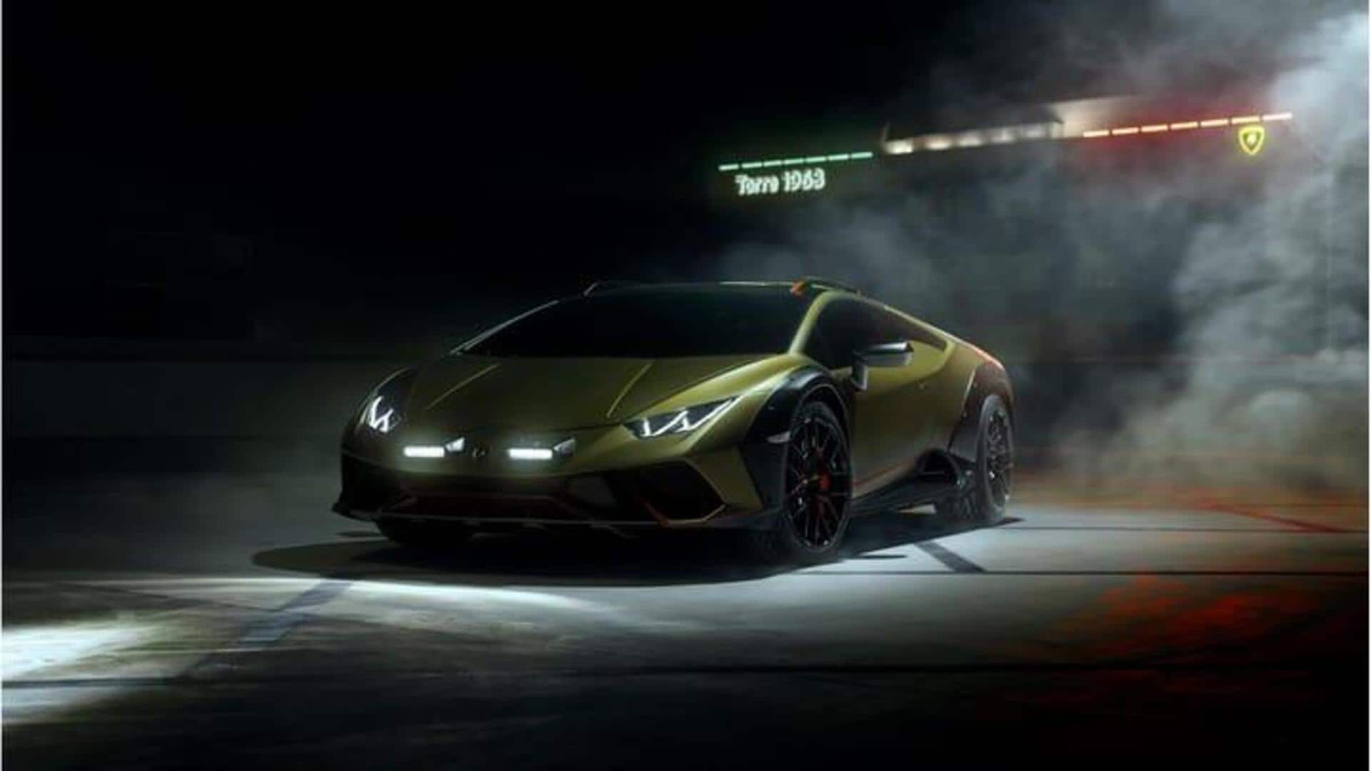 Lamborghini Huracan Sterrato produksi terbatas mencapai India, pengiriman akan segera dimulai