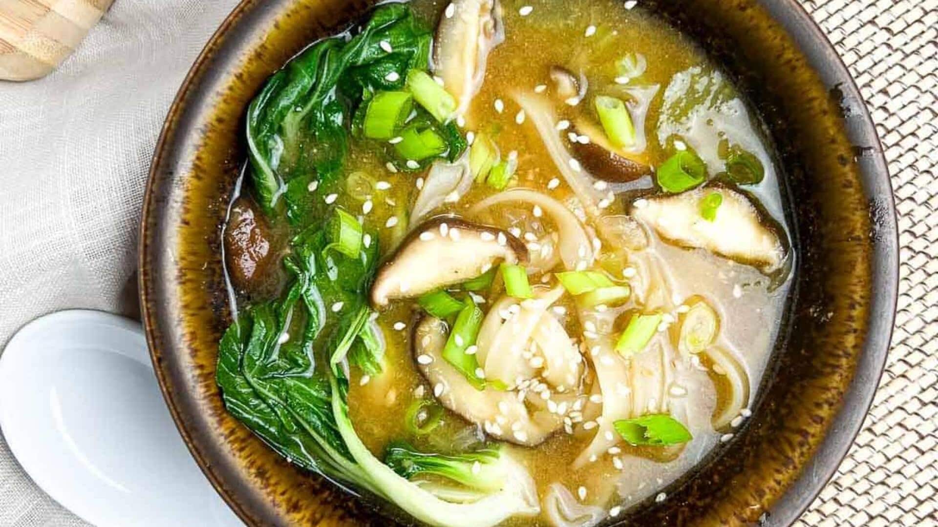 Sup Miso Fusion: Sentuhan Unik dengan Perpaduan Bahan Global