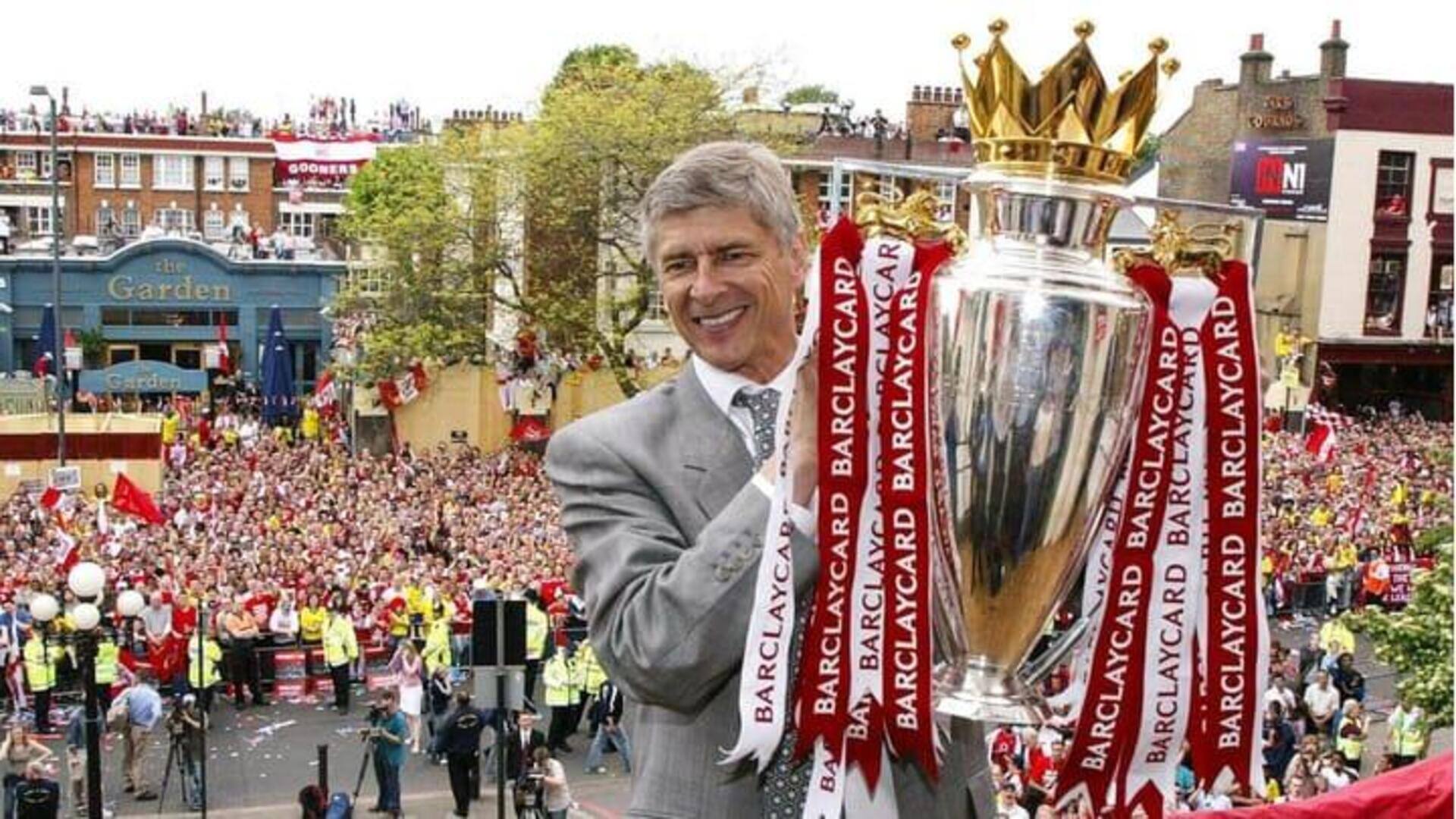 Liga Premier: Menguraikan kampanye perebutan gelar Arsenal di bawah asuhan Arsene Wenger