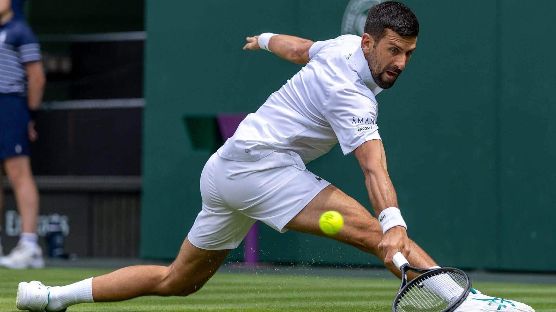 Novak Djokovic raih kemenangan ke-99 di Wimbledon: Statistik utama Novak Djokovic raih kemenangan ke-99 di Wimbledon: Statistik utama