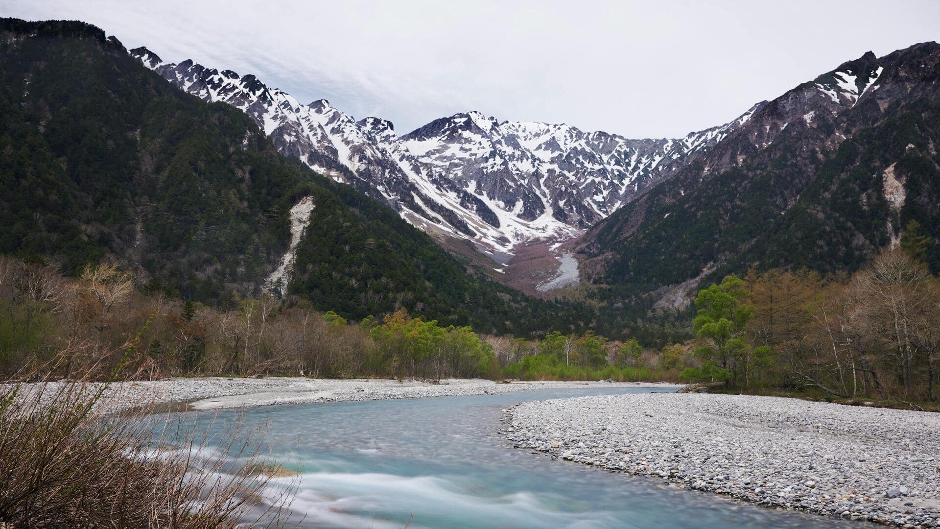 Rute Indah di Pegunungan Nagano, Jepang