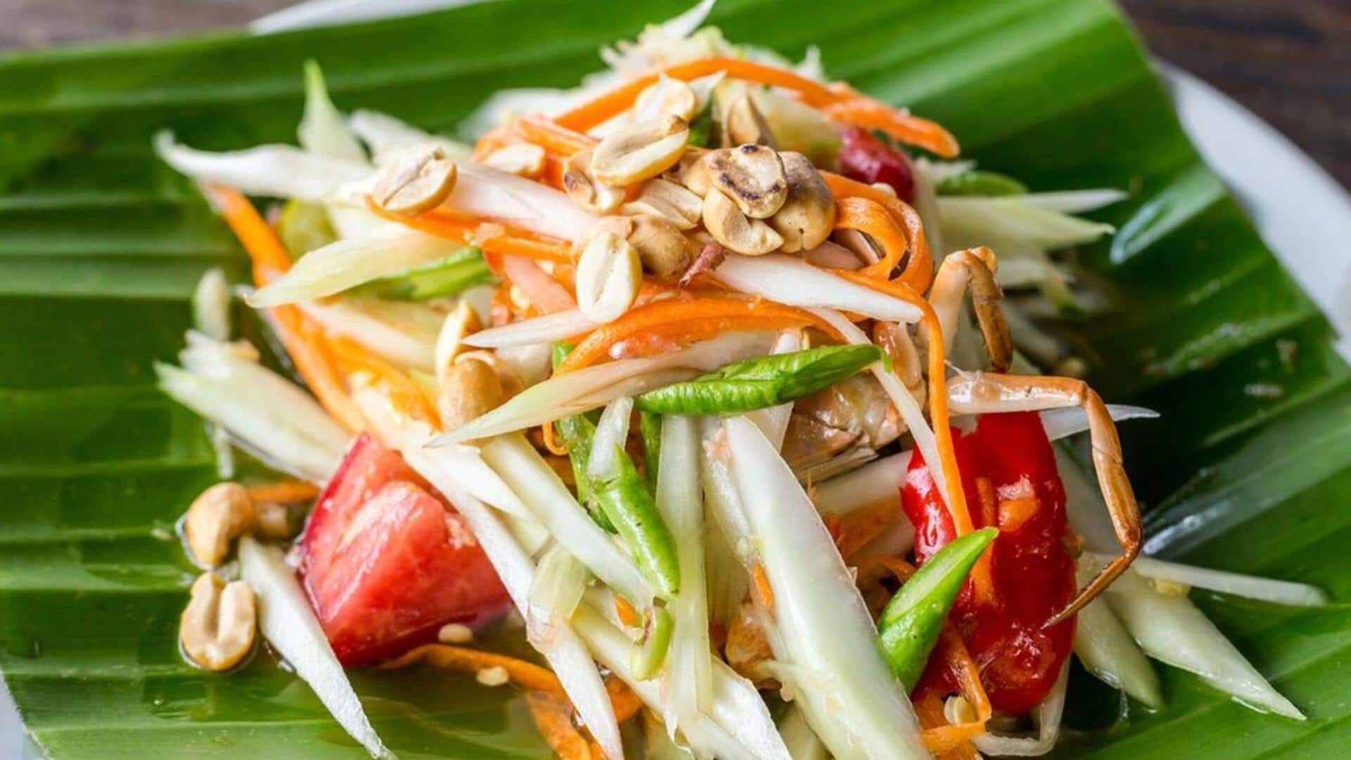Lima Salad Pepaya Unik untuk Mencerahkan Hidangan Anda
