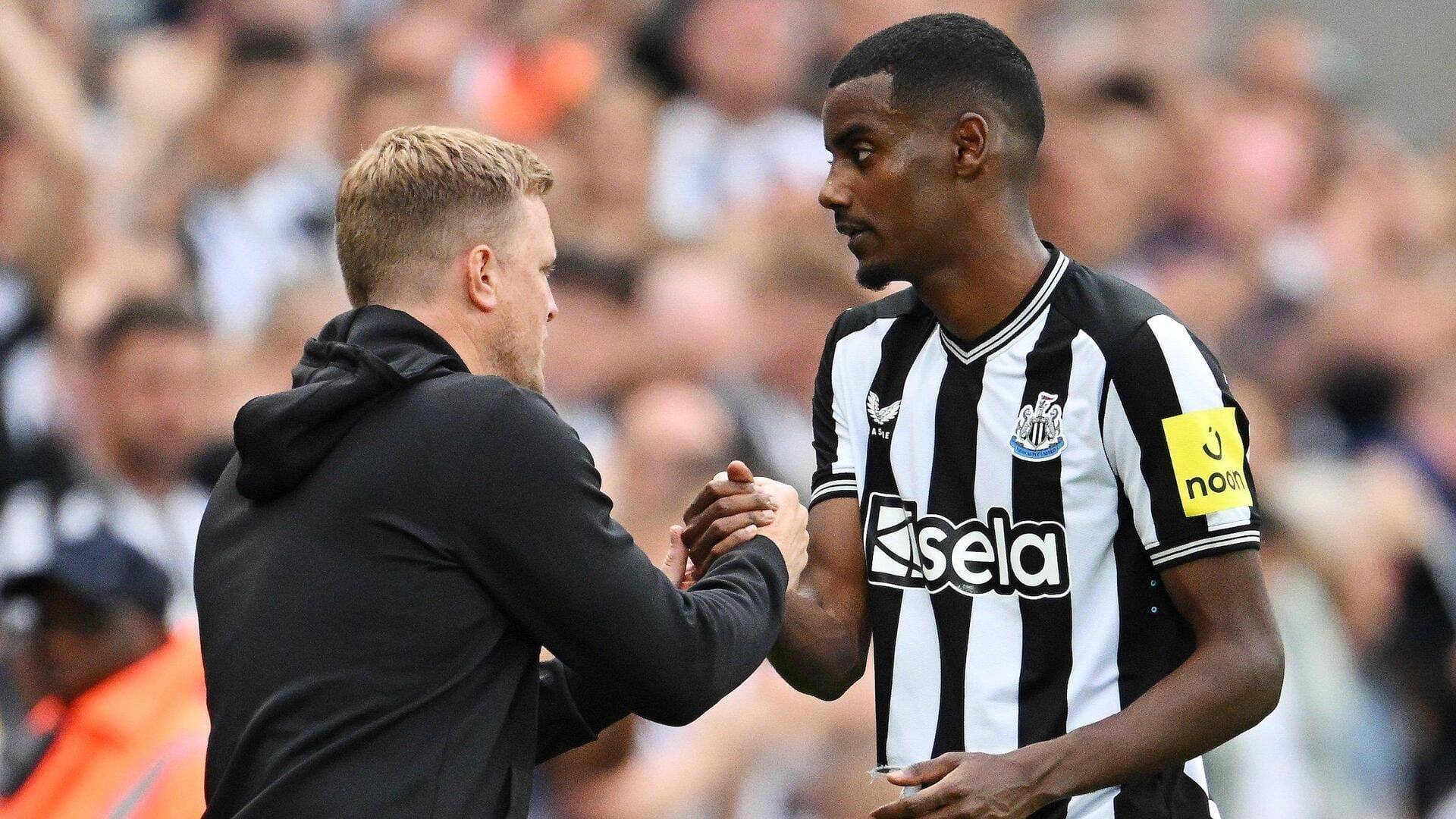 Alexander Isak tidak bergabung dengan tur Asia Newcastle: Kata Eddie Howe