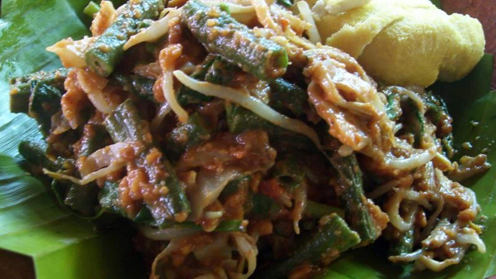 Tutorial membuat Karedok Gulung Vegan ala Indonesia