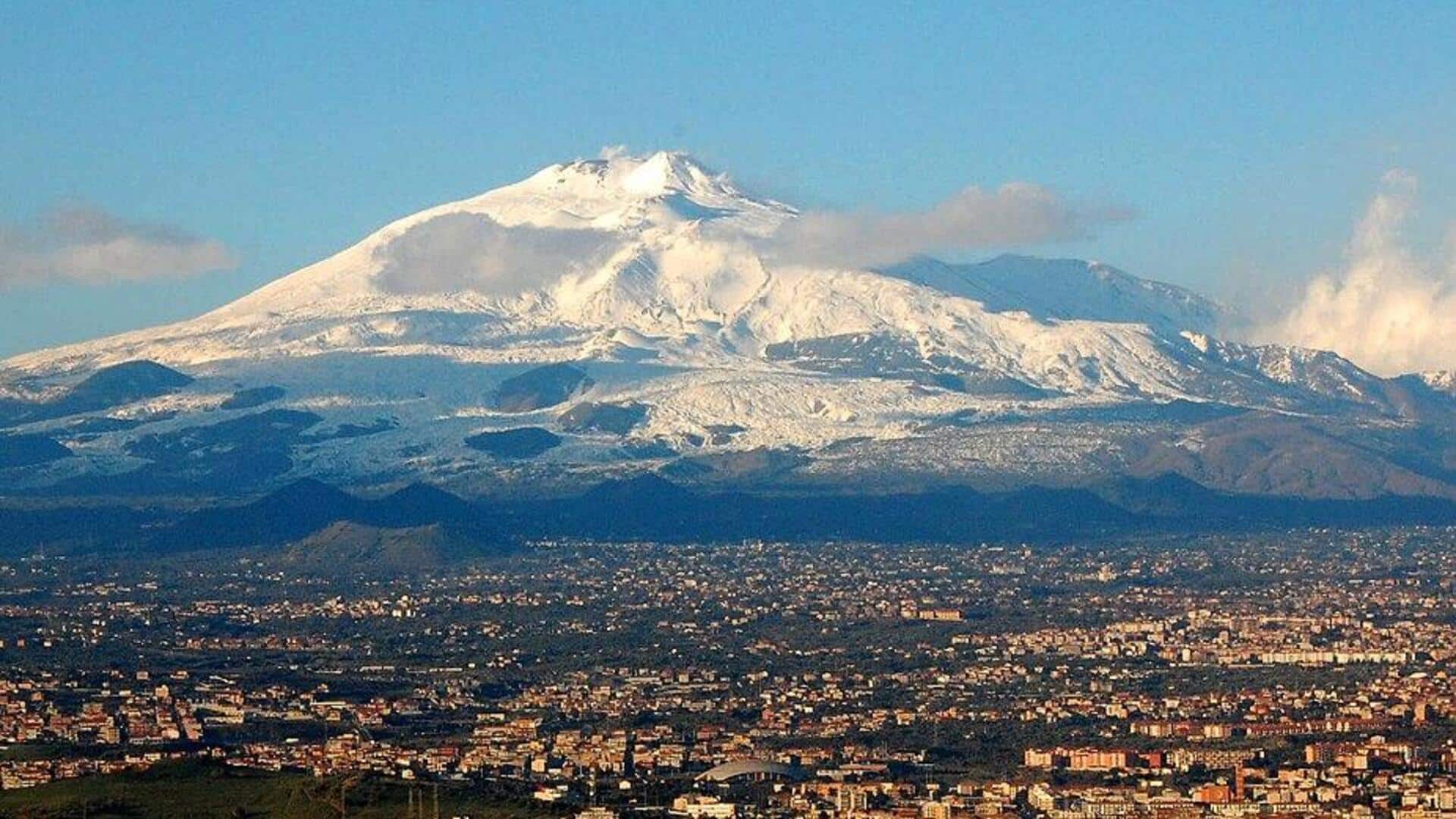 Rute-Rute Pendakian Gunung Etna di Sisilia, Italia
