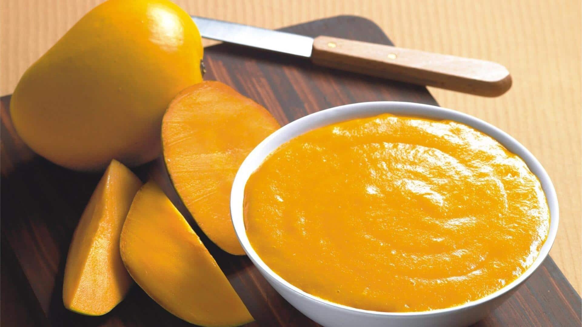 Memadukan Bubur Mangga dalam Sup Vegan Gurih