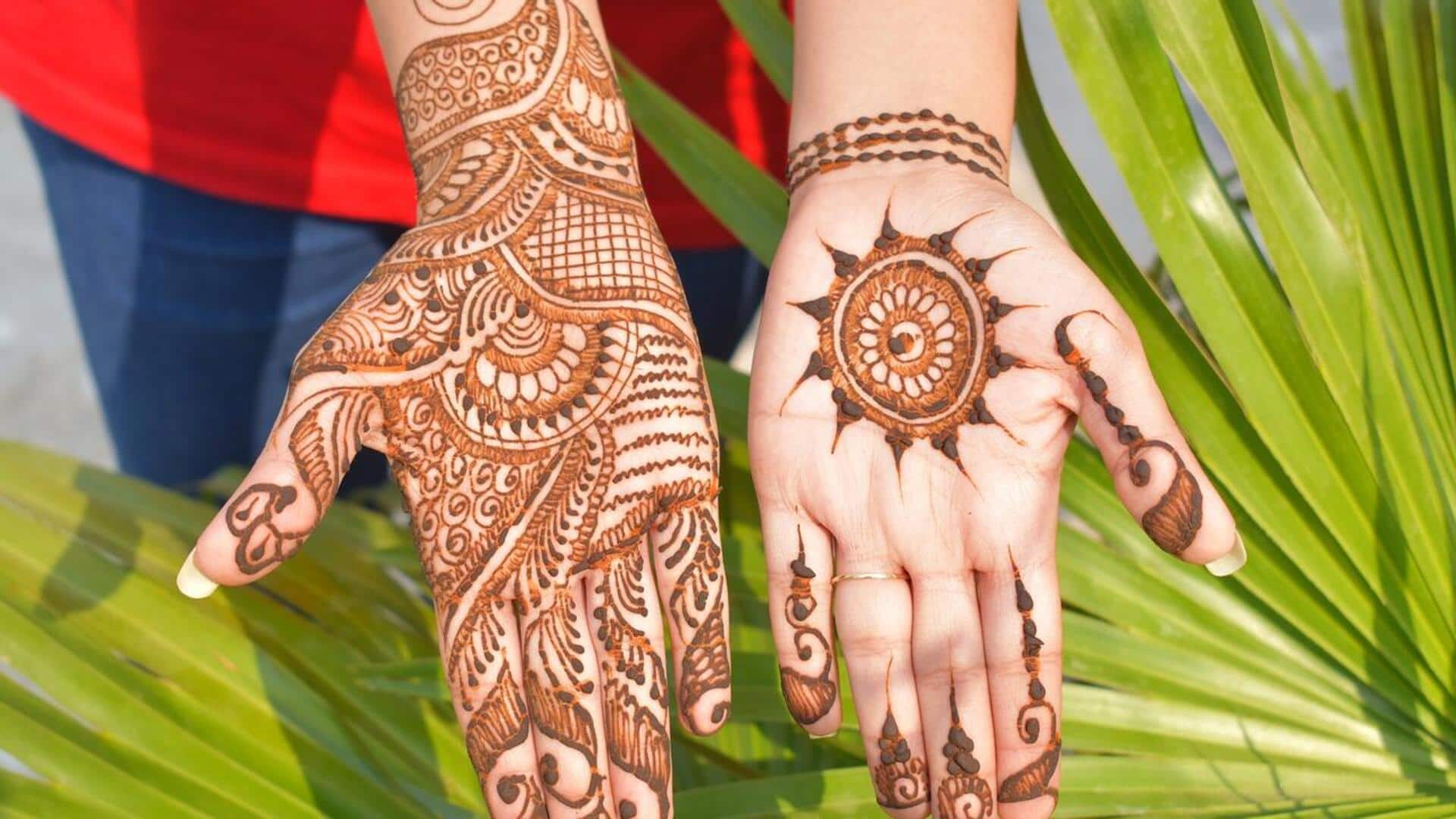 Desain Mehndi modern yang mendefinisikan ulang keanggunan India
