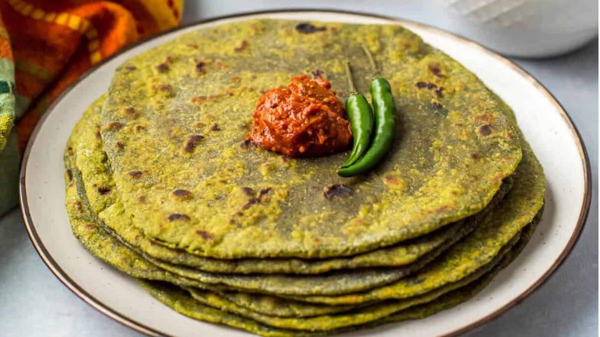 Spinach Parantha: Hidangan India yang Wajib Anda Cicipi