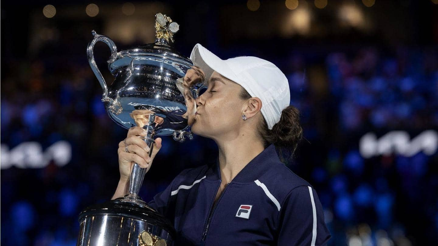 Petenis nomor satu dunia berusia 25 tahun Ashleigh Barty pensiun dari tenis