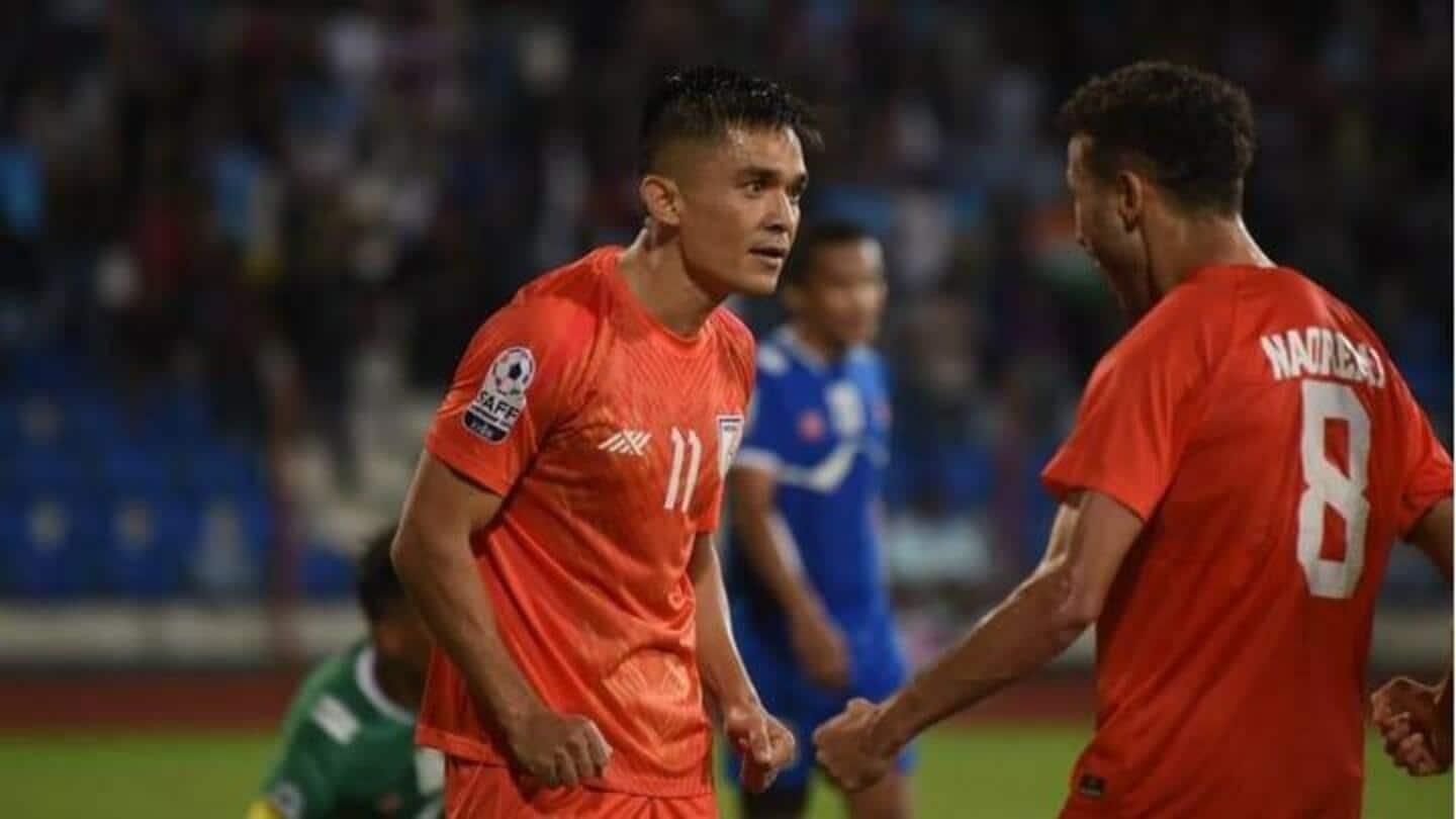 Sunil Chhetri: Menguraikan statistiknya dalam sejarah SAFF Championship