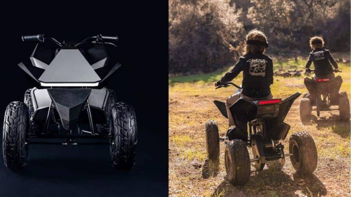 Mini ATV ini mendapat rem cakram belakang Mini ATV ini mendapat rem cakram belakang