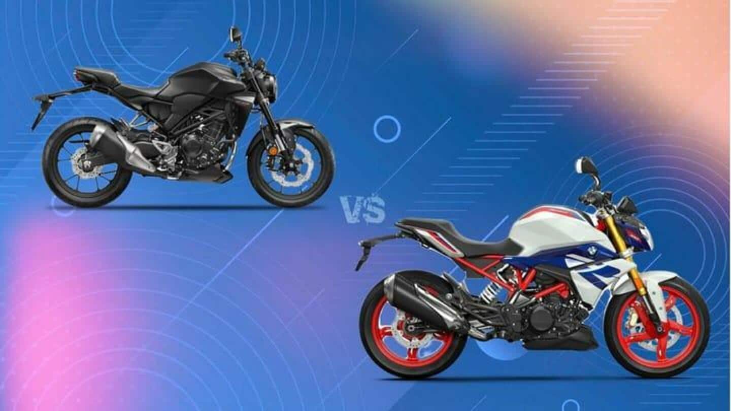 Bagaimana perbandingan Honda CB300R 2024 dan BMW G 310 R?