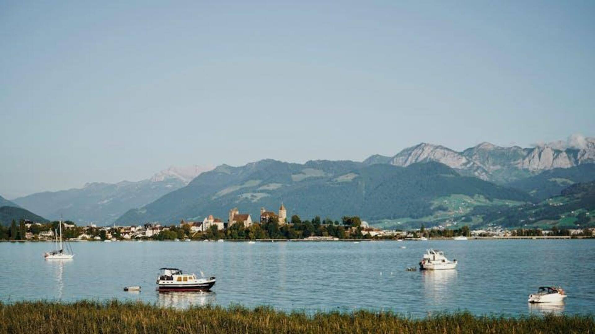 Menemukan Tempat Piknik di Tepi Danau Zurich