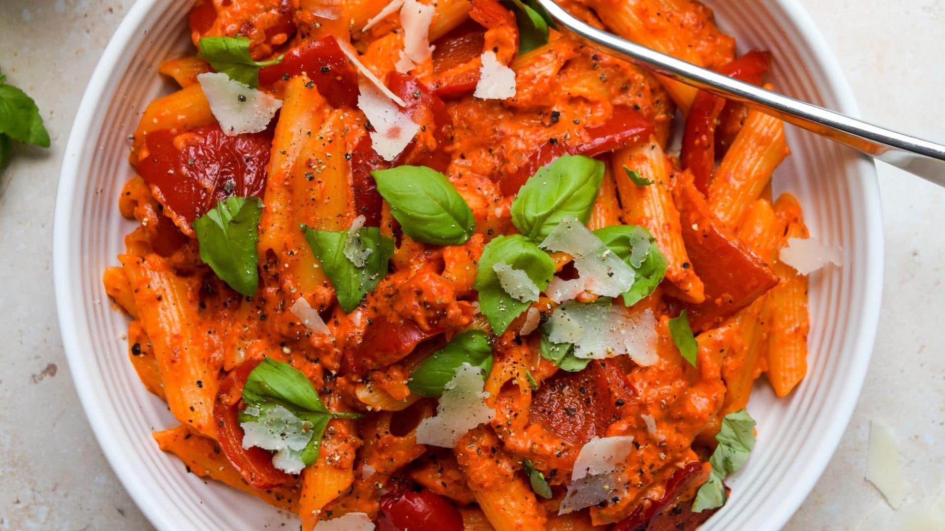 Memanfaatkan Paprika Panggang dalam Olahan Pasta