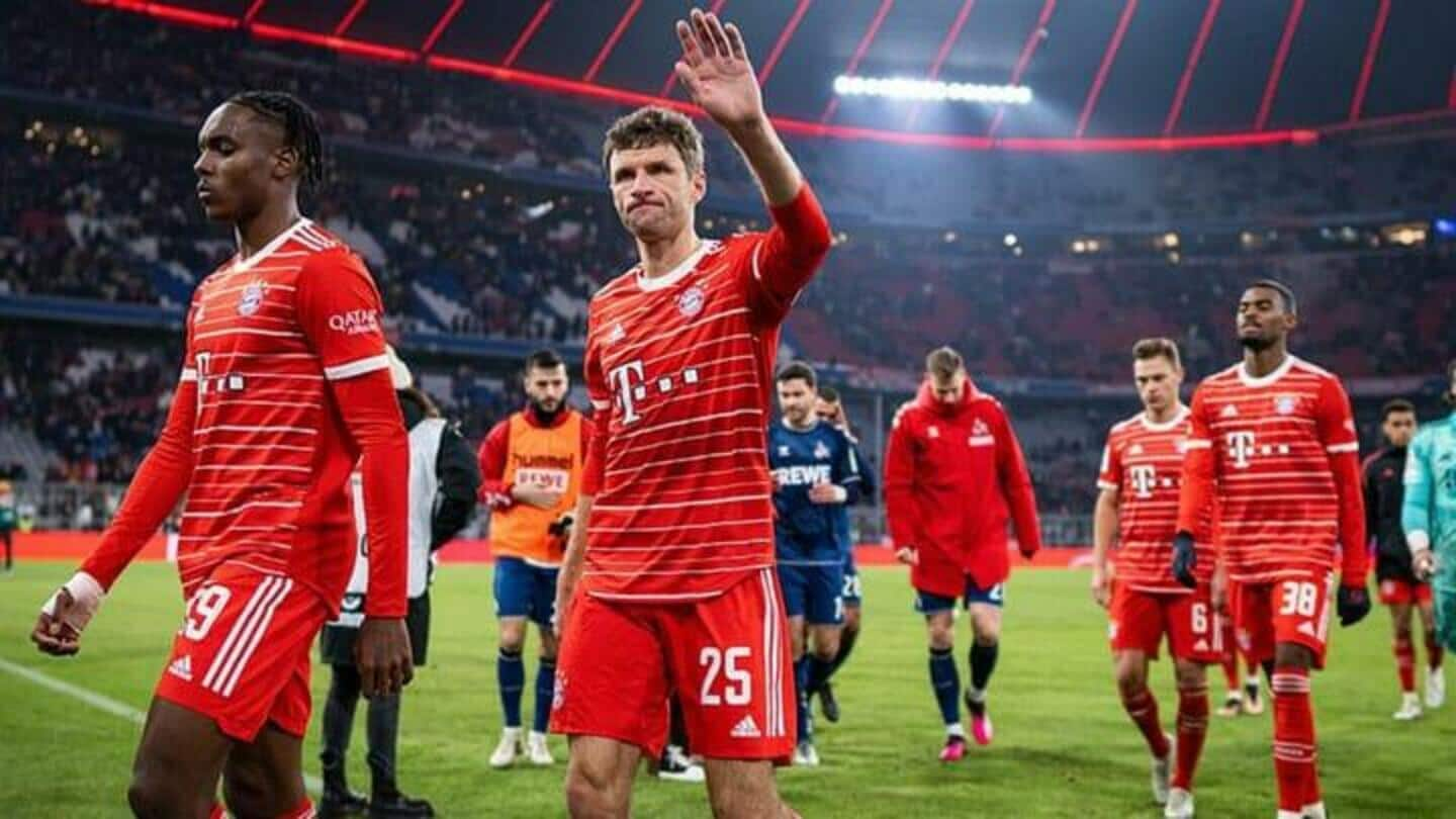 Bundesliga, Bayern Munich 1-1 FC Cologne: Statistik utama