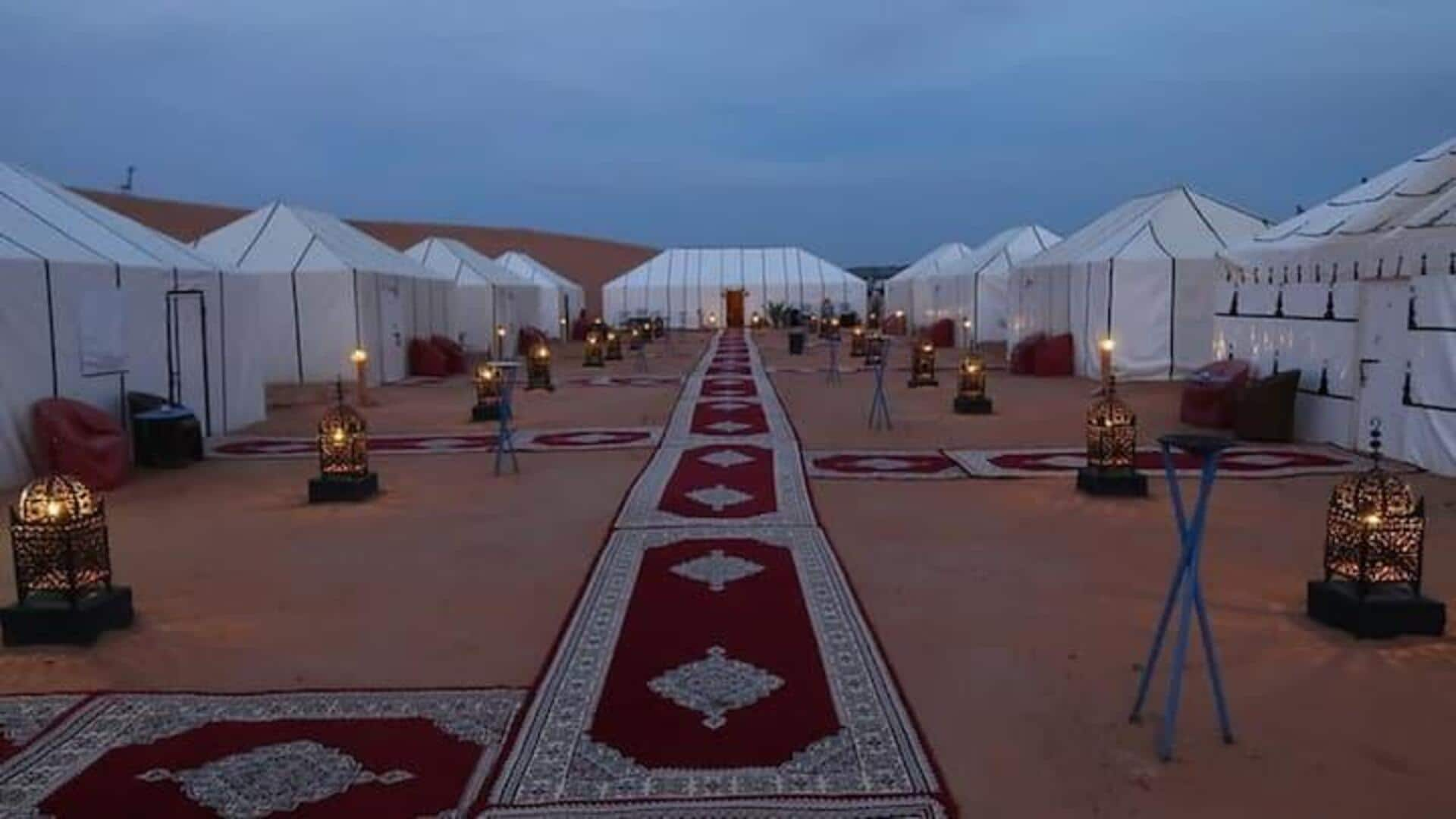 Glamping Di Gurun Ajaib Marrakesh