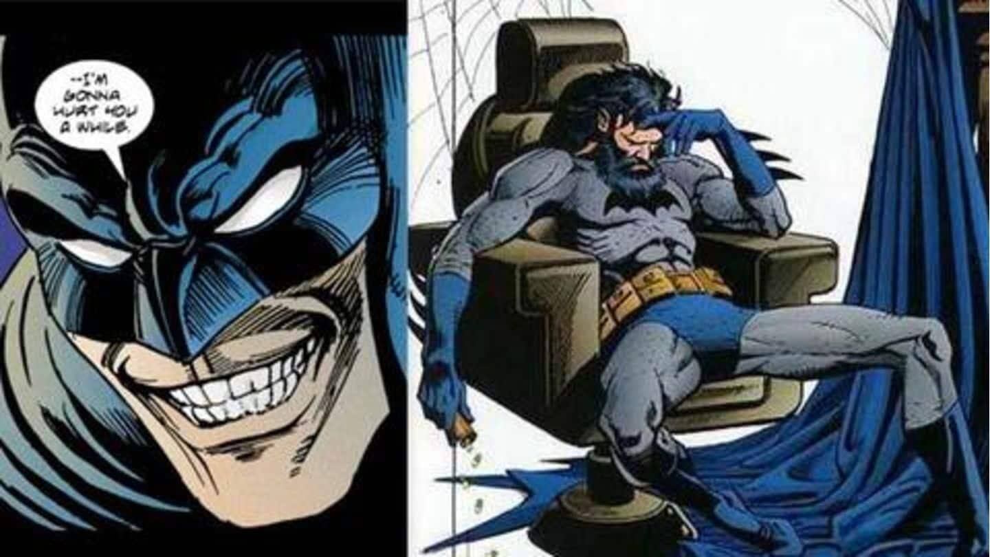 Batman pernah kecanduan racun Bane Batman pernah kecanduan racun Bane