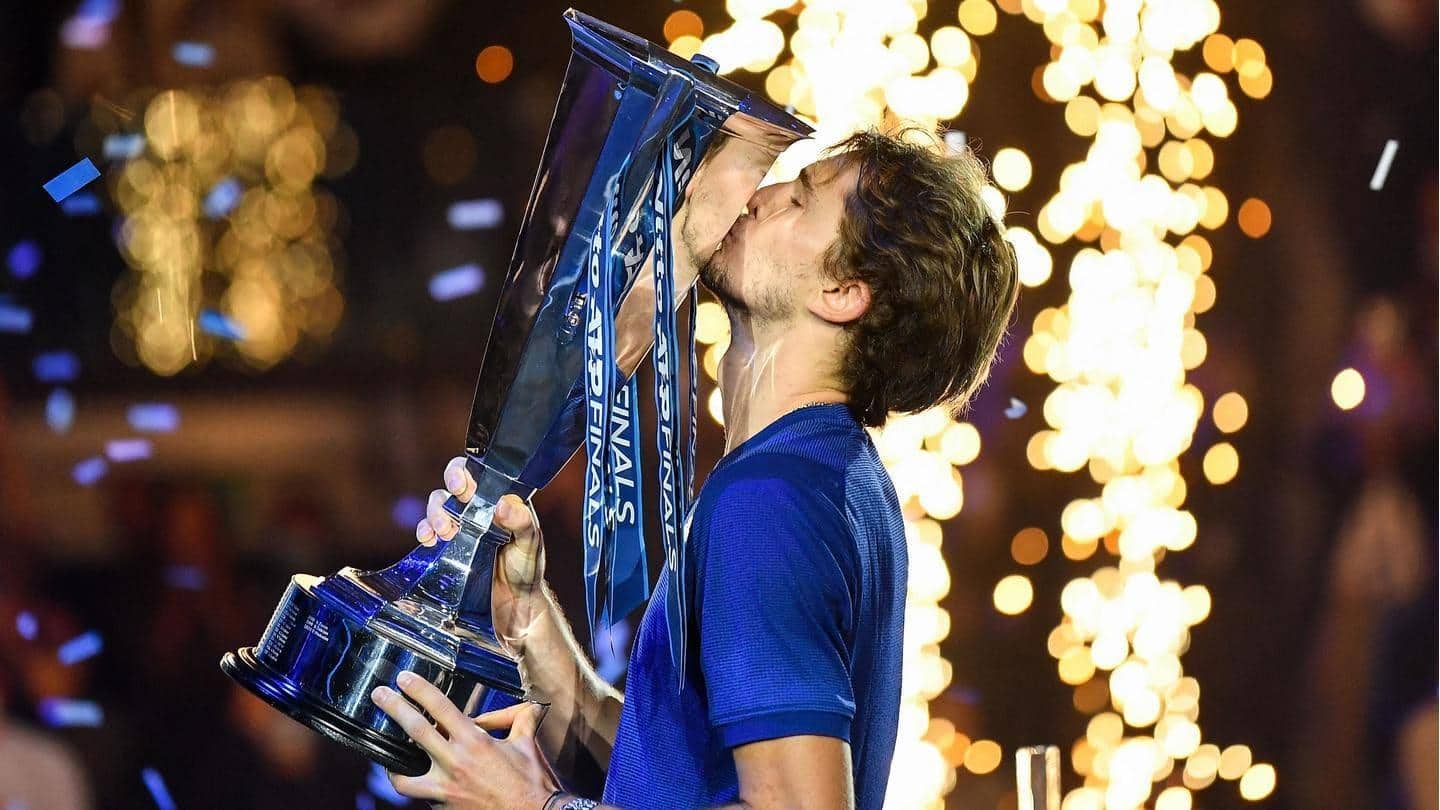 Alexander Zverev mengalahkan Daniil Medvedev untuk memenangkan ATP Finals 2021