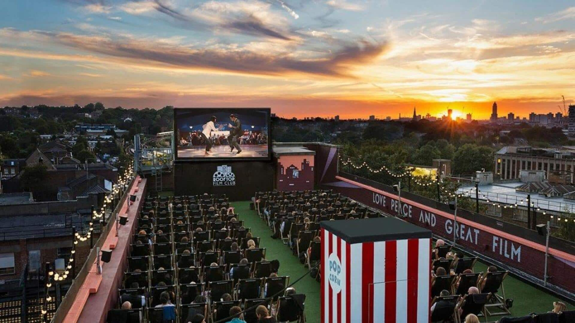 Lima Bioskop Rooftop Yang Tersembunyi Di London