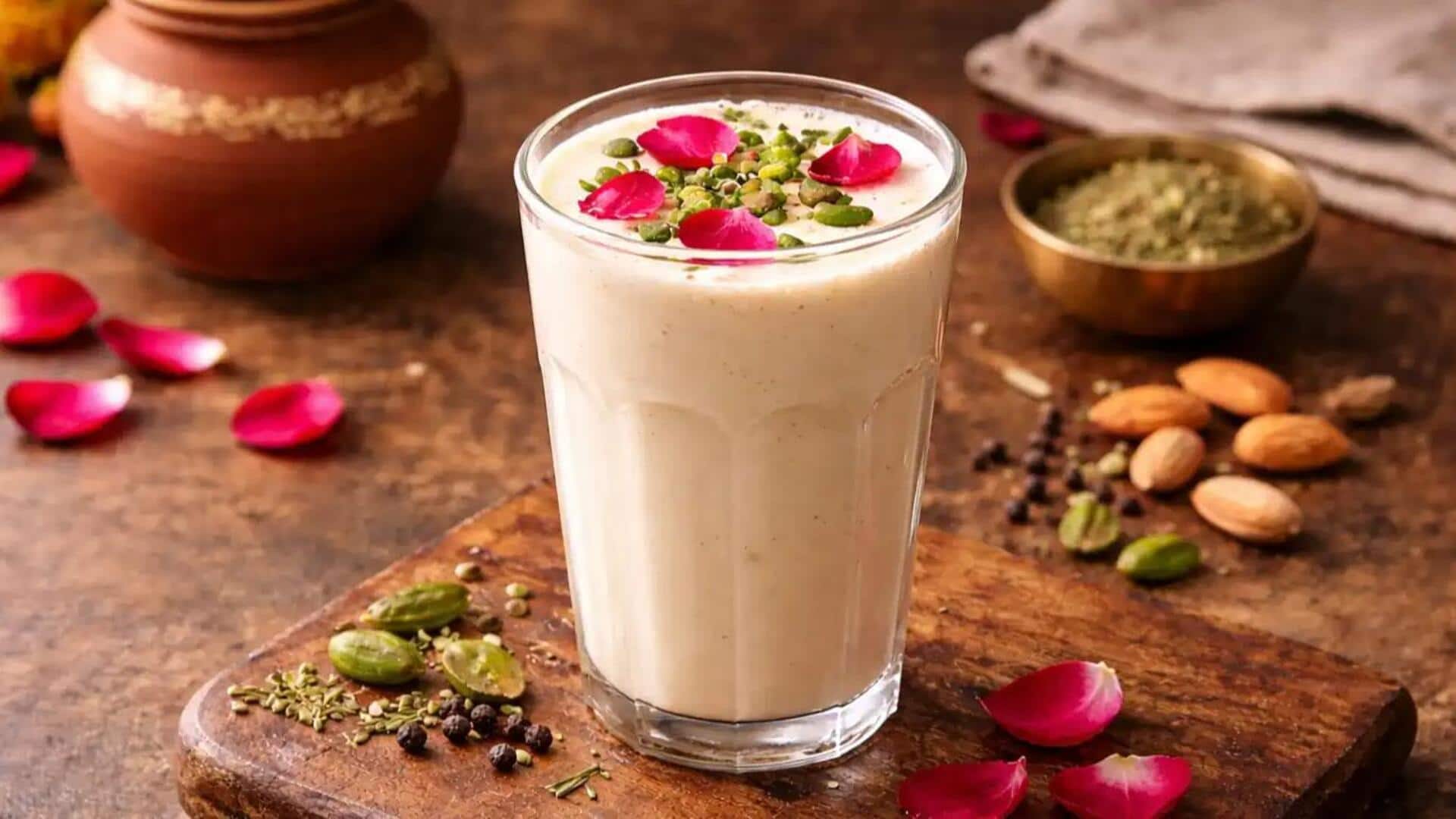 Lima Resep Thandai Berbasis Kacang yang Eksotis