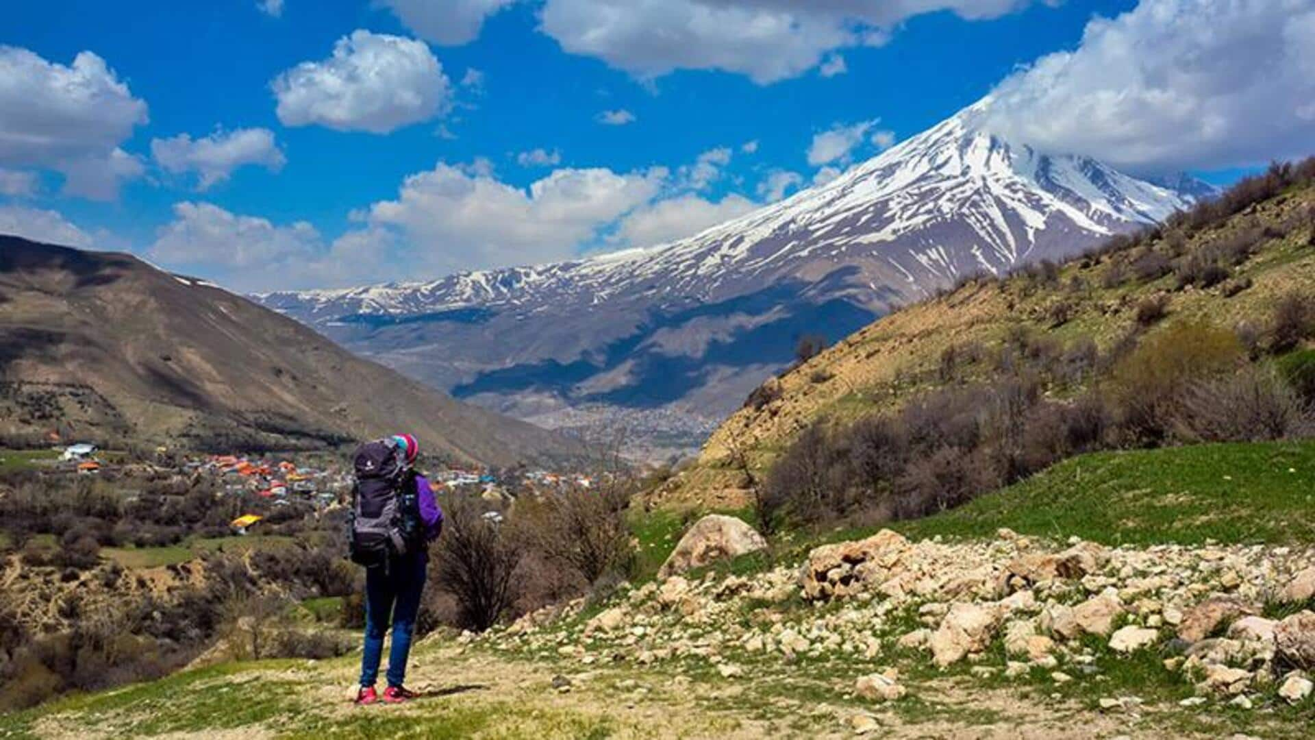 Menjelajahi Desa Pegunungan Alborz Di Iran