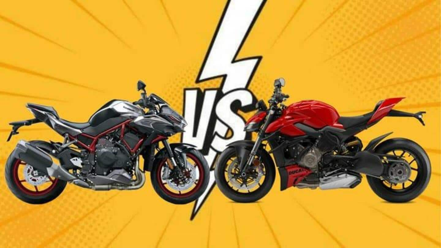 Kawasaki Z H2 2023 vs Ducati Streetfighter V4: Sebuah perbandingan