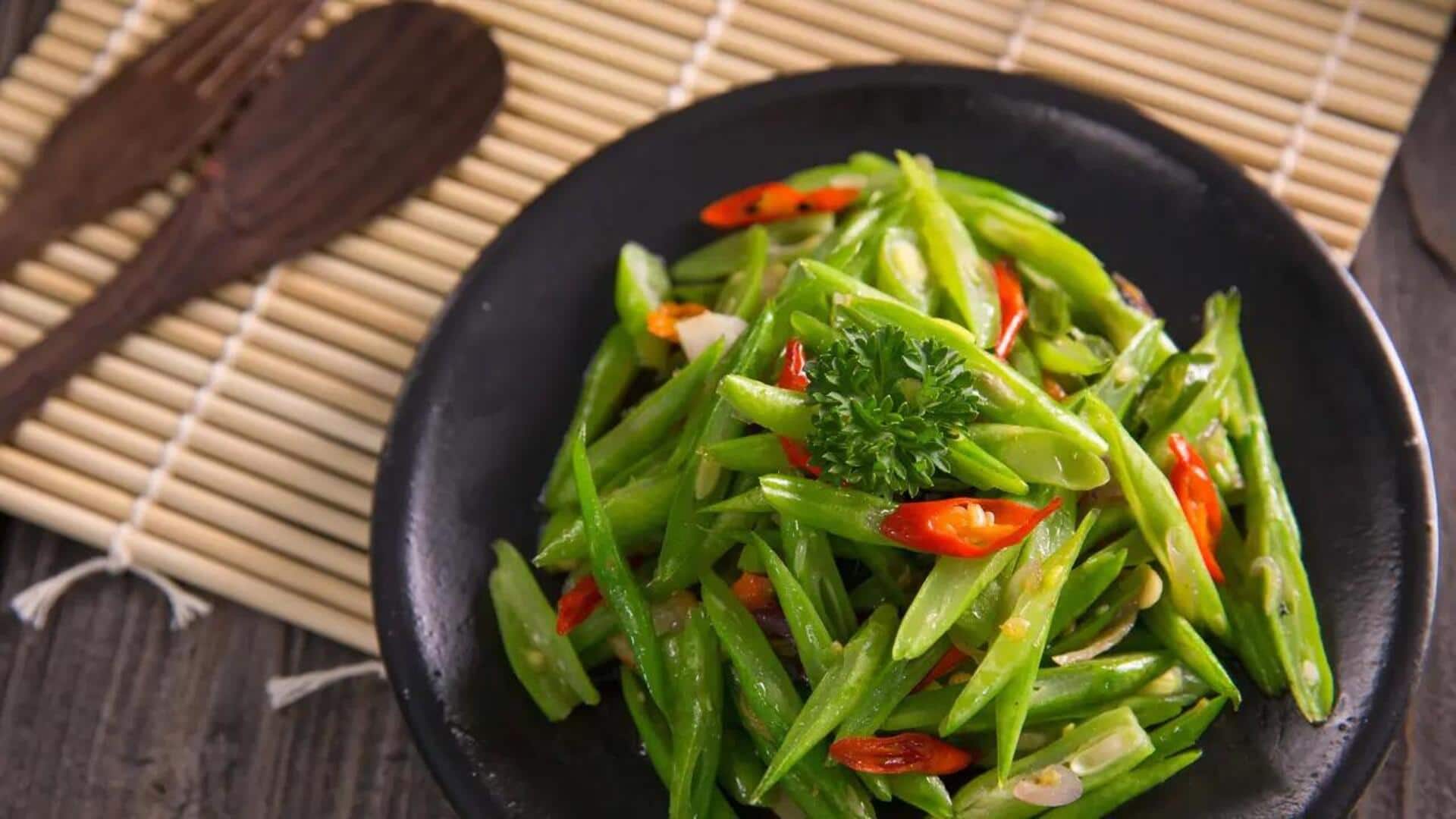 Nikmati Kelezatan Buncis dengan Sambal Pedas Khas Indonesia