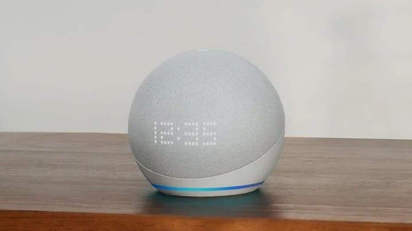 Speaker pintar Echo baru dari Amazon dapat mengukur suhu ruangan Anda