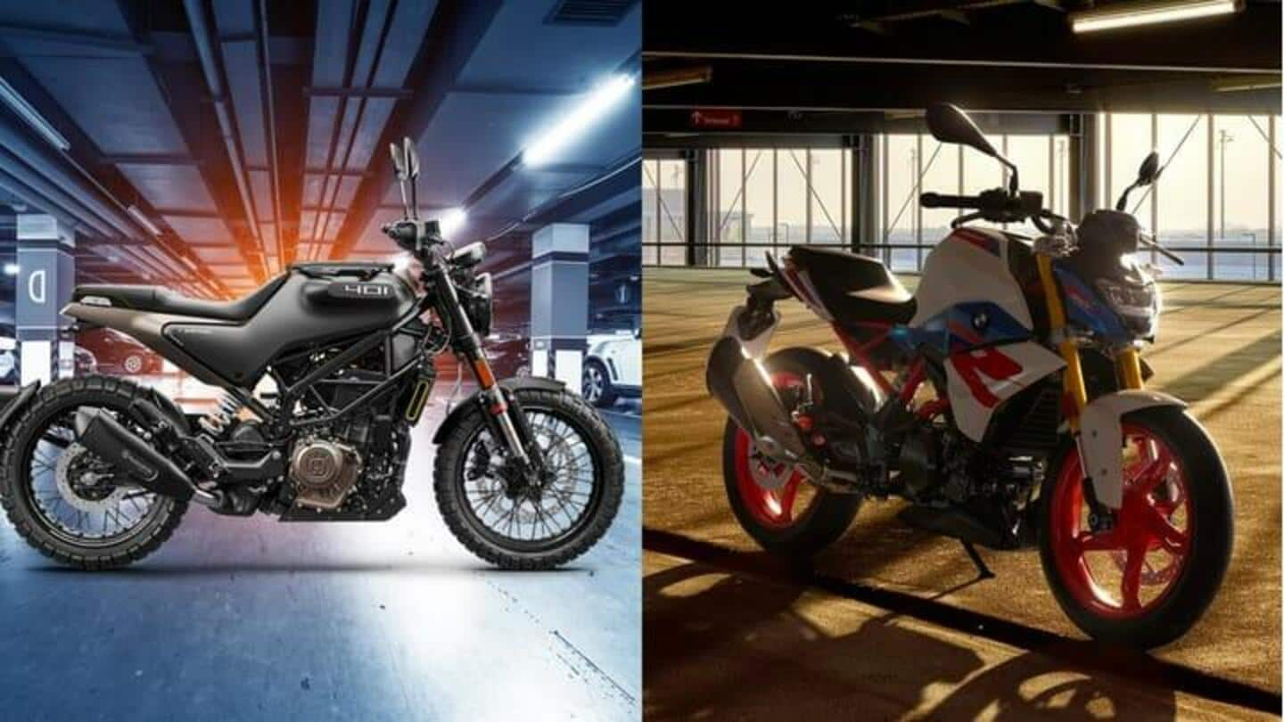 Husqvarna Svartpilen 401 vs BMW G 310 R: Perbandingan fitur