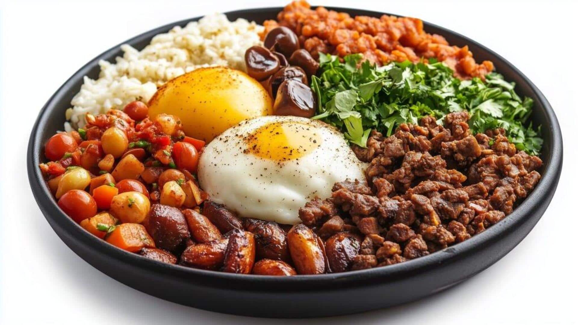 Quinoa dan Sayuran Bandeja ala Kolombia: Panduan memasak