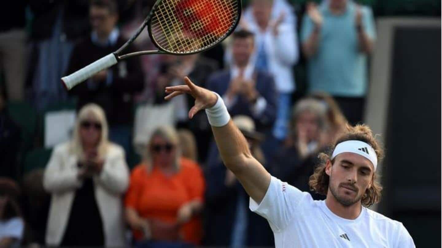 Wimbledon 2023, Stefanos Tsitsipas meraih kemenangan dramatis di babak pertama: Statistik kunci