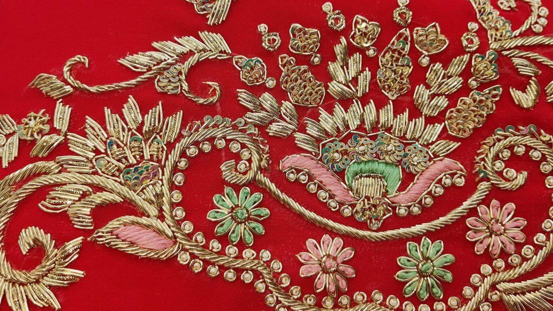 Tekstil India: Bordir yang cocok untuk mode musim hujan