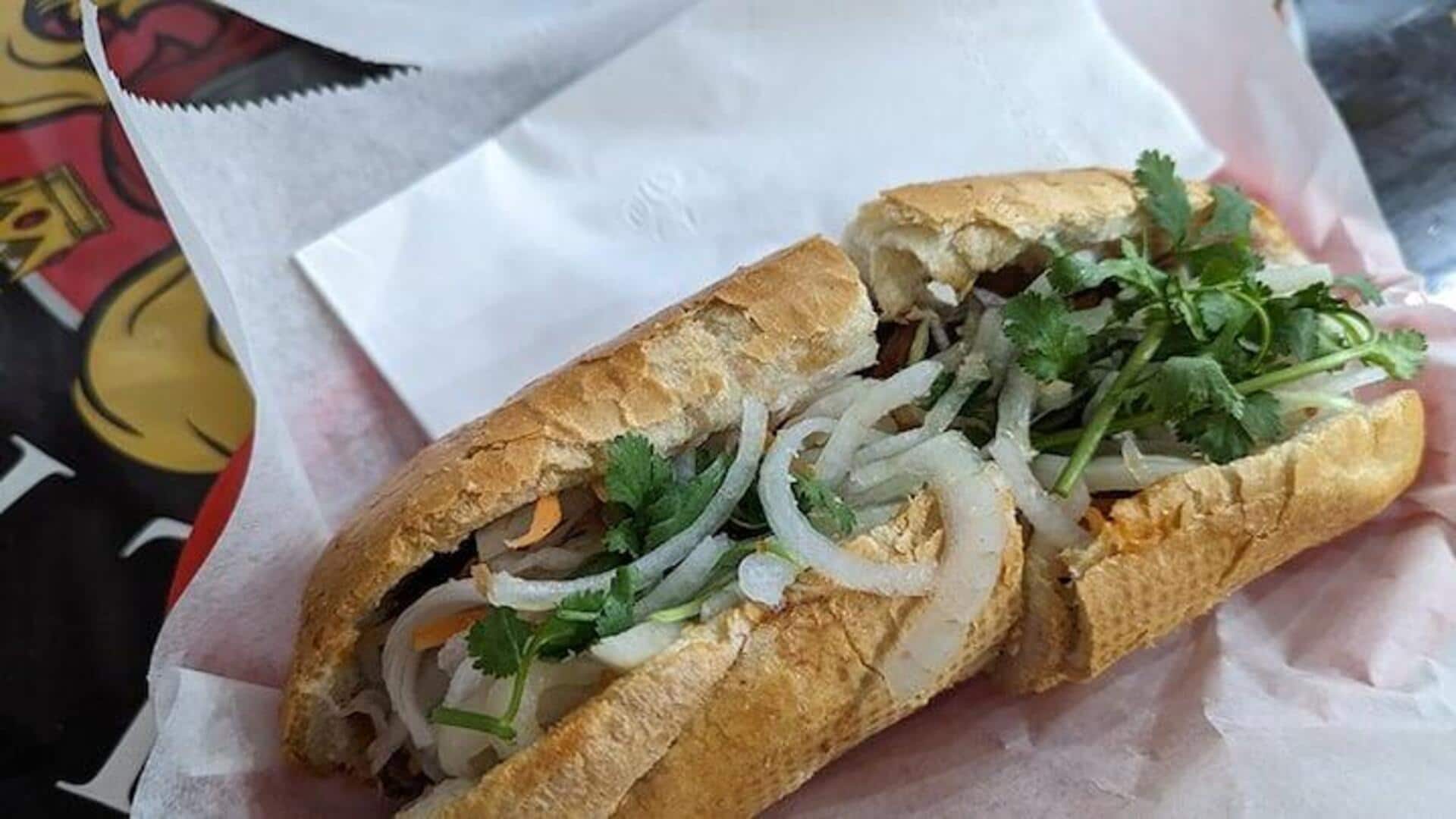 Resep Dalam Membuat Sandwich Banh Mi Vietnam Di Rumah