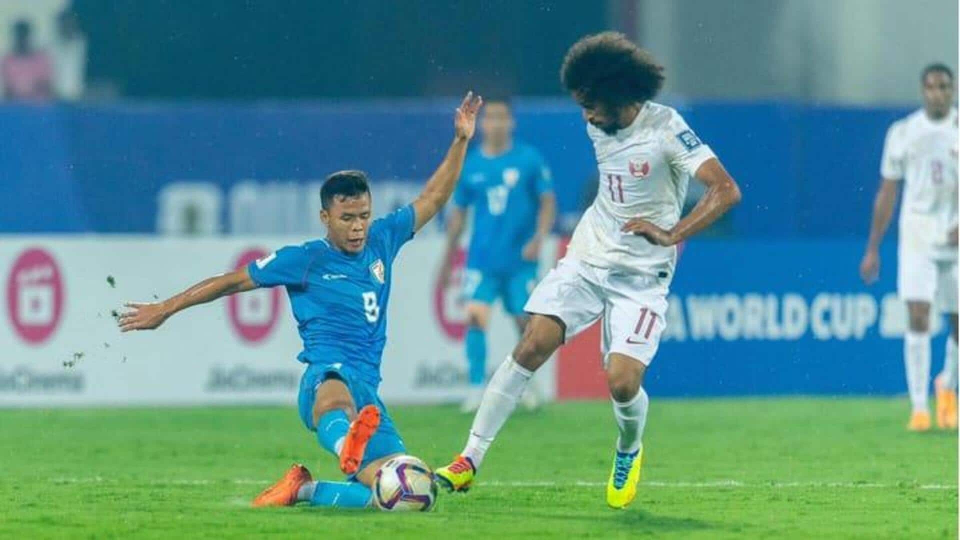 Kualifikasi Piala Dunia FIFA, Qatar mengalahkan India 3-0: Statistik penting