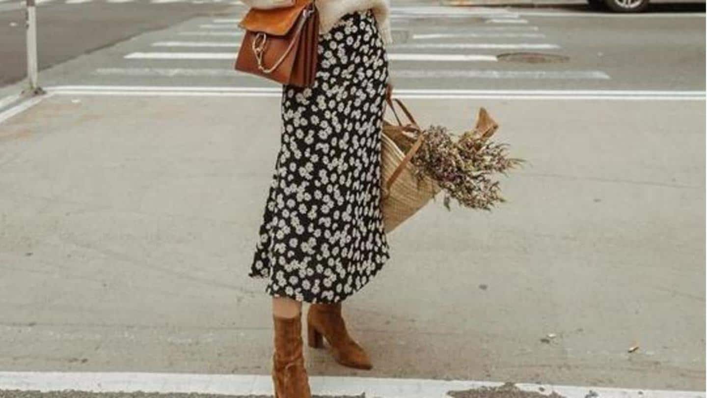 Pilih rok midi dan mid-length Pilih rok midi dan mid-length