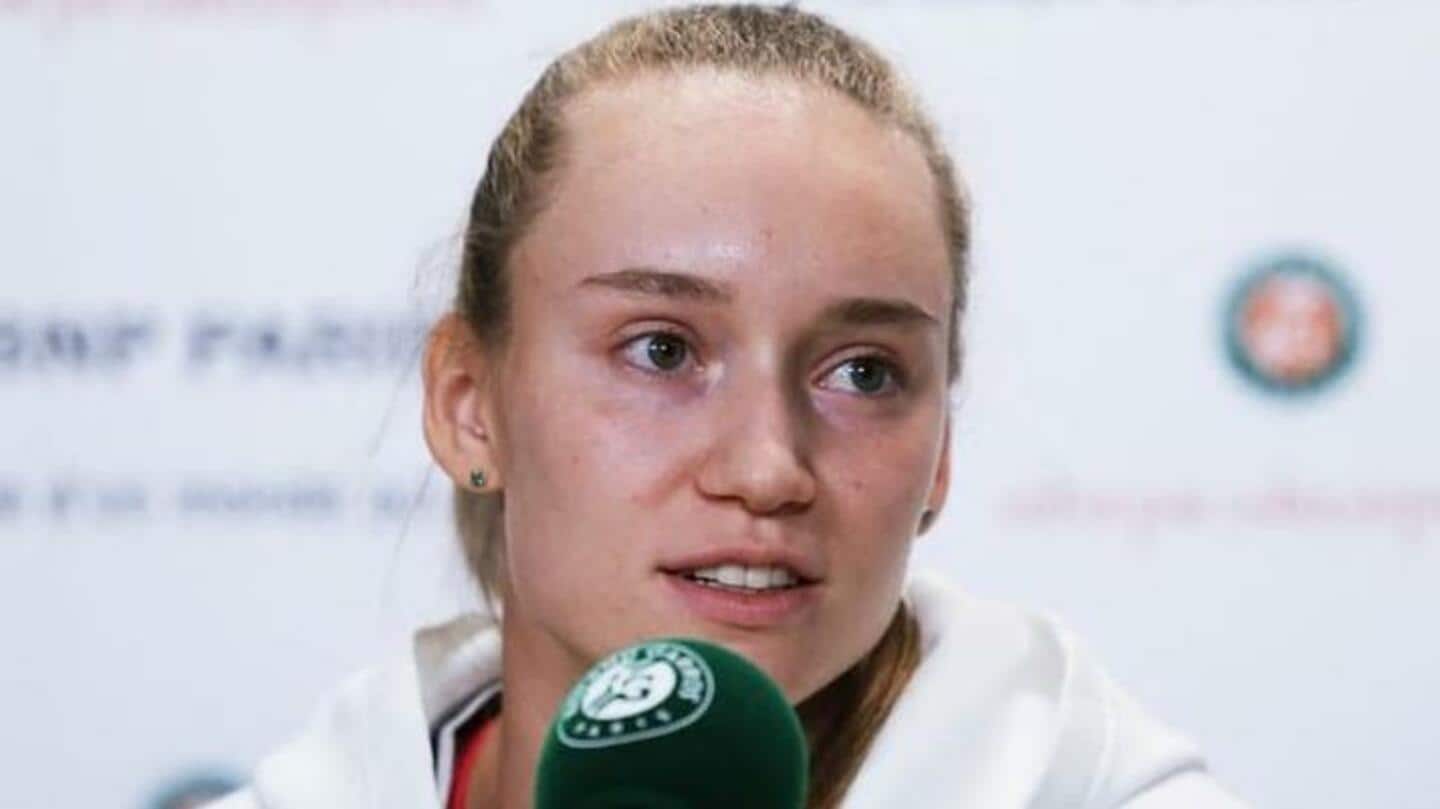 Elena Rybakina Mundur Dari Prancis Terbuka 2023